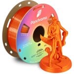 Filamento PLA Polymaker Panchroma Silk Naranja 1,75 mm Acabado Sedoso Fácil Impresión