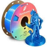 Filamento PLA Polymaker Panchroma Silk Azul 1,75 mm Acabado Sedoso Fácil Impresión