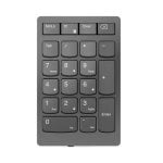 Teclado Lenovo 4Y41C33791 numérico inalámbrico RF ultradelgado layout español compatible universal batería recargable