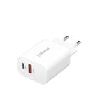 Chargeur Intenso POWER ADAPTER USB-A/USB-C 30W blanc charge rapide universel