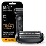 Cabeça de Barbear Braun Series 5 54 B Preto Inoxidável 1 Unidade