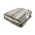 Almohadilla eléctrica Ufesa Calor Marrón 3 niveles microfibra pantalla temporizador