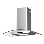 Campana extractora Corbero FUJI975XGLASS Ductado/Recirculação 90cm controlo tátil LED