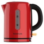 Bouilloire électrique Taurus KE2402X 1L 2400W design vintage rouge sans fil