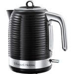 Bollitore Russell Hobbs Inspire 1.7L 2400W Nero Argento senza fili