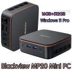 Blackview MP20 AMD Ryzen 3 3300U 16GB 512GB SSD Vega 6 Windows 11 Pro WiFi5