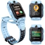 Imoo Z7 4G GPS Videocall IPX8 Blu Smartwatch per Bambini Doppia Fotocamera