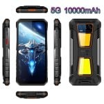 Oukitel WP58 Pro 24GB 512GB 6.7" 120Hz 5G Dual SIM Android 15 Bateria 10000mAh Laranja