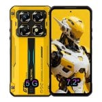 Oukitel WP60 36GB 512GB 7.2" 120Hz 5G Dual SIM Batería 10000mAh Carga Rápida Android 15 Naranja