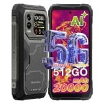 Blackview Xplore 1 Pro 48GB 512GB 6.78" FHD+ 120Hz 5G Dual SIM Bateria 20000mAh Android 15 Laranja