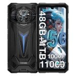 Doogee S200 Ultra 48GB 1TB 6.72" FHD+ 120Hz 5G Dual SIM Batería 11000mAh NFC Android 15 Negro