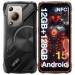 OSCAL Marine 1 4G 128GB 4GB 6.56" Arancione NFC