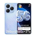 Blackview Shark 9 8GB 256GB 6.67" HD+ 90Hz 5G Dual SIM Batería 5000mAh NFC Android 14 Azul