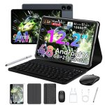 Tablet TABWEE T60 4G 12,2" 48GB 256GB Cinzento com Teclado e Stylus Pen