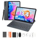 Tablet OSCAL Pad 200 13,4" 128GB 4G LTE 8300mAh Android 16 Blu con Accessori