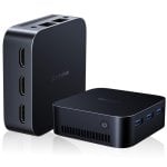 Blackview MP80 Intel Alder Lake N95 12GB 256GB SSD UHD Graphics Mini PC Bleu
