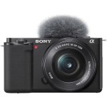 Cámara mirrorless Sony ZV-E10 24,2MP 4K 16-50mm f/3,5-5,6 OSS II WiFi Bluetooth