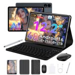 Tablet BESTTAB T60 4G 12,2" 12GB 256GB Gris con Teclado y Stylus Pen