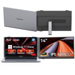 Portátil Huidun Hibook 6 15.6" Intel N150 16GB 512GB SSD + Pantalla Portátil Individual