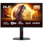 Ecran PC AOC Q27G4ZDR 26,5" Quad HD 240 Hz QD-OLED HDR10 0,03 ms