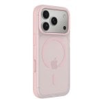 Funda para móvil Belkin SheerForce tipo cover reciclada rosa MagSafe para iPhone 17 Pro