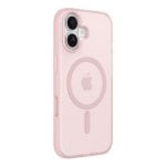 Funda para móvil Belkin SheerForce Cover Silicona Rosa MagSafe resistente para iPhone 17