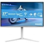 Monitor Philips Evnia 6000 27M2N6501L 26.5" Quad HD 240Hz QD-OLED G-SYNC Bianco 0,03ms