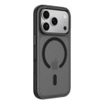 Funda para móvil Belkin SheerForce tipo cover reciclada negra compatible con MagSafe para iPhone 17 Pro