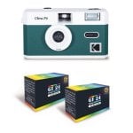 Appareil photo Agfaphoto Ultra F9 Vert Objectif 31mm F/9 Flash + 2 Films 24 poses