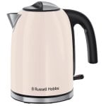 Tetera eléctrica Russell Hobbs 28510-70 1,7 L 2400 W negra y rosa claro
