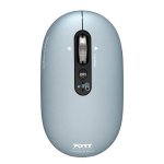 Souris Port Designs PURE MAC Bluetooth 3200 DPI Bleu Ambidextre Sans Fil USB-C