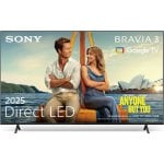 TV Sony LED BRAVIA 3 K-85S3 85" 4K UHD Smart TV Google TV Triluminos Pro Dolby Vision