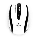 Mouse wireless avanzato NGS White Flea 1600 DPI