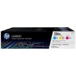 HP 126A Pack Cartuchos Cian/Magenta/Amarillo HP 126A Pack Cartuchos Cian/Magenta/Amarillo