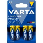 Pilha Alcalina AA Varta Longlife Power Pack de 4 unidades