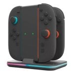 Sistema di ricarica NACON NA029116 per Nintendo Switch 2 Joy-Con illuminazione LED