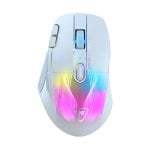 Ratón Turtle Beach Kone XP Air Inalámbrico RF Bluetooth 19000 DPI Blanco RGB Base de carga