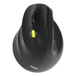 Souris Port Designs 910008 RF Wireless Bluetooth 2400 DPI Noir Ergonomique Gaucher