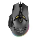 Ratón Spirit of Gamer Elite M60 con Cable 20000 DPI Negro RGB 9 Botones