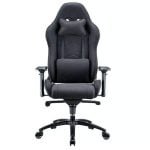 Chaise gamer REKT GG1 Elastron Space Black accoudoirs 4D tissu inclinable