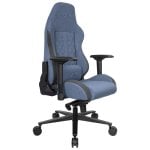 Chaise gaming REKT ULTIM8-BL tissu bleu dossier inclinable 180° accoudoirs 4D