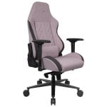Chaise gaming REKT ULT8-PK rose tissu accoudoirs 4D dossier 180º 150 kg