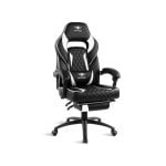 Siège gaming Spirit of Gamer SOG Mustang White cuir synthétique ergonomique