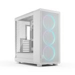 Caja Fractal Design Epoch XL Blanca con ventana vidriada RGB y refrigeración avanzada