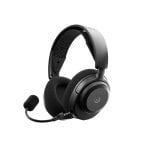 Auricolari SteelSeries Arctis Nova 3X Wireless Bluetooth con Cancellazione Rumore, Gaming e Uso Quotidiano, Nero