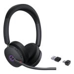 Casque Yealink BH74 sans fil Bluetooth avec réduction active de bruit, bureau, noir