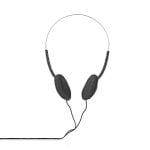 Auriculaires Nedis HPWD1101BK filaires Jack 3,5 mm utilisation PC supra-aural noir