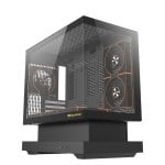 Caixa Mini-Torre Darkflash FLOATRON F1 DF-FLOF1DM8L-BK Painéis Vidro Temperado ARGB