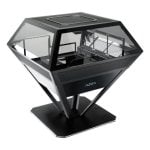 Boîtier Azza Diamond CSAZ-812 Pyramid RGB ATX/ITX/micro ATX Verre trempé