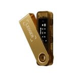 Monnaie physique Ledger Nano S Plus USB Type-C écran intégré or